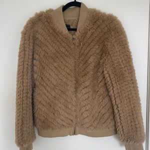 Love Token Faux Fur Coat